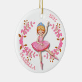 Golden Blonde Ballerina Ornament セラミックオーナメント (右)