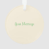 Golden Bloom オーナメント (裏面)