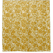 Golden Bloom シャワーカーテン (正面)