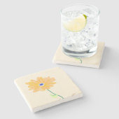 Golden Bloom ストーンコースター (横)