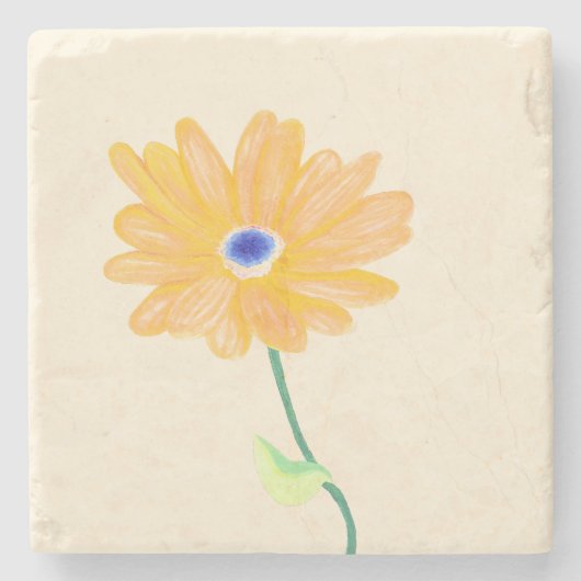 Golden Bloom ストーンコースター (正面)