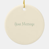 Golden Bloom セラミックオーナメント (裏面)