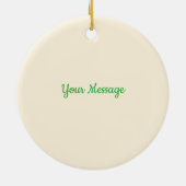 Golden Bloom セラミックオーナメント (裏面)