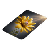 Golden Bloom – Yellow Flower Macro Photography  マグネット (左側)