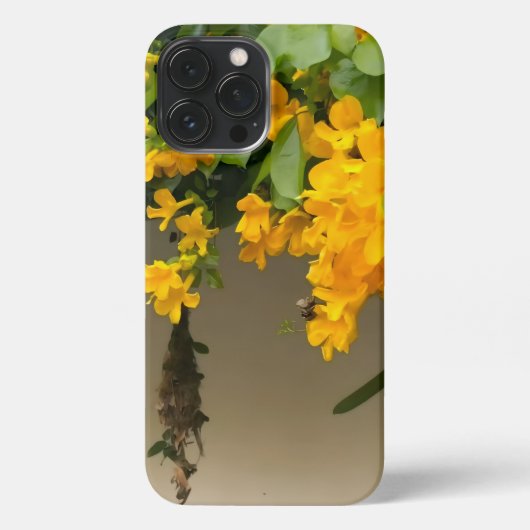 Golden Blossom Beauty iPhoneケース (裏面)