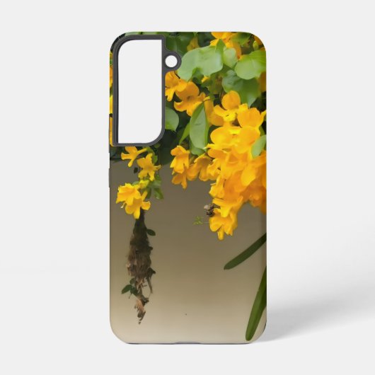 Golden Blossom Beauty Samsung Galaxyケース (裏面)