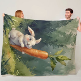 Golden Blossom Elegance  Fleece Blanket フリースブランケット