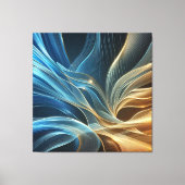 Golden Blue キャンバスプリント (正面)