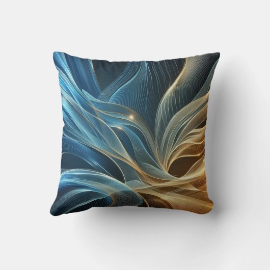 Golden Blue クッション (裏面)