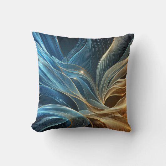 Golden Blue クッション (正面)