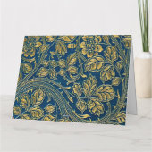 Golden Blue Elegance カード (裏面)