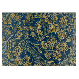 Golden Blue Elegance Cutting Board カッティングボード