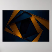 Golden Blue Labyrinth ポスター (正面)