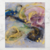 Golden blush dream ワインラベル (シングルラベル)