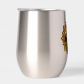 Golden Boho Mandala Mountain Sunset | Boho Sun Art (右面)