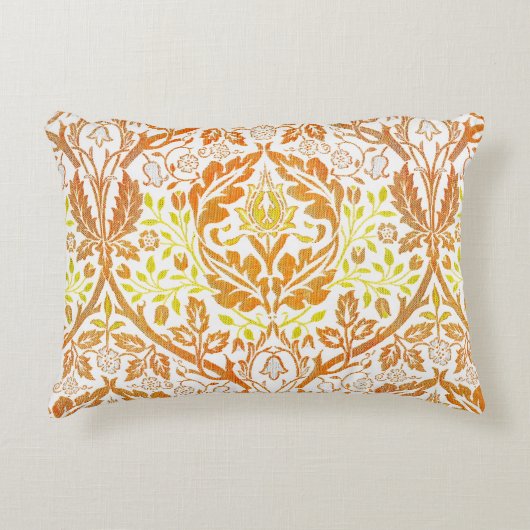 Golden Bough William Morris Vintage Art Nouveau アクセントクッション (正面)
