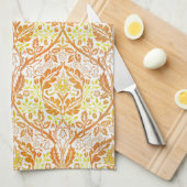 Golden Bough William Morris Vintage Art Nouveau キッチンタオル (四つ折り)