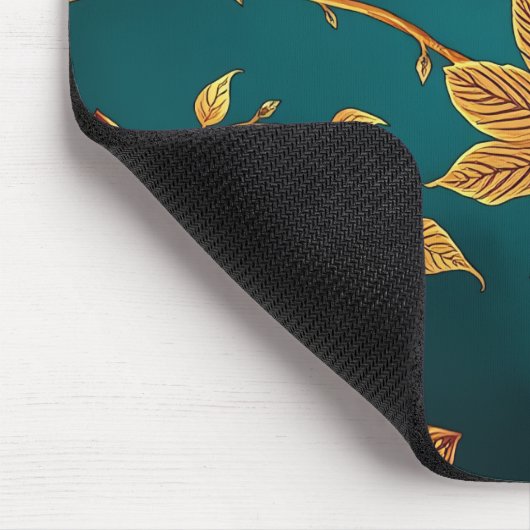 Golden Branches Elegance Mouse Pad マウスパッド (コーナー)