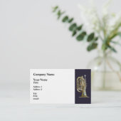 Golden Brass Euphonium 名刺 (スタンド正面)