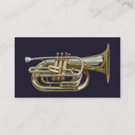Golden Brass Euphonium 名刺 (裏面)
