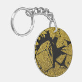 Golden Brick Keychain キーホルダー (正面左)