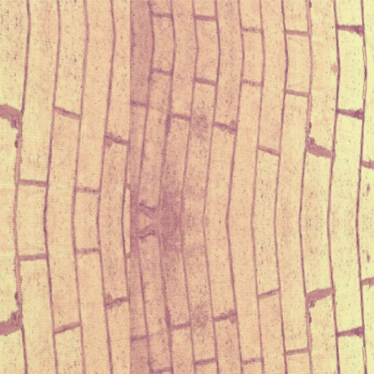 Golden Brick Wall – Symmetrical Architectural Patt 壁紙 (縫い目)