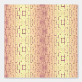 Golden Brick Wall – Symmetrical Architectural Patt 壁紙 (正面)