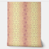 Golden Brick Wall – Symmetrical Architectural Patt 壁紙 (ほどく)