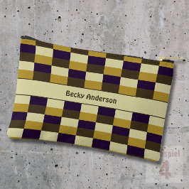 Golden Brown Color Combination アクセサリーポーチ