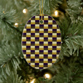 Golden Brown Color Combination セラミックオーナメント