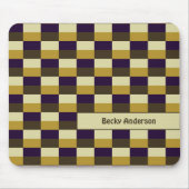 Golden Brown Color Combination マウスパッド (正面)