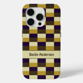 Golden Brown Color Combination Case-Mate iPhoneケース (裏面)