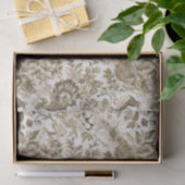 Golden Brown French Cottage Style Vintage  薄葉紙 (ギフト)