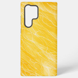 Golden Brushstrokes Phone Case Samsung Galaxy S22 Ultraケース