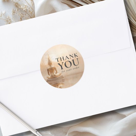 Golden Buddha Business Salon ラウンドシール