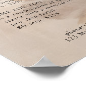 Golden Buddha Salon Price List Poster ポスター (角)