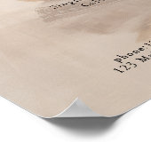 Golden Buddha Salon Price List Poster ポスター (角)