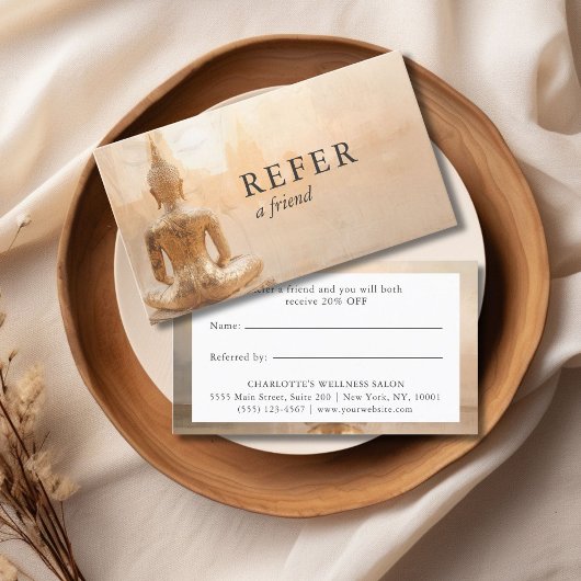 Golden Buddha – Yoga Reiki Salon  紹介カード