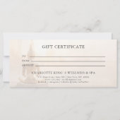 Golden Buddha – Yoga Reiki Salon Gift Certificate (正面)