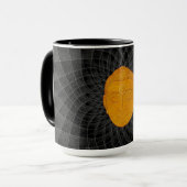 Golden Buddha Zen Mandala Mug マグカップ (正面左)