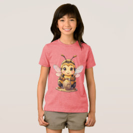 Golden Bumblebee in Bloom Dance.10 トライブレンドＴシャツ