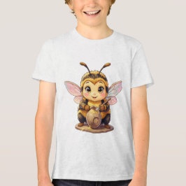 Golden Bumblebee in Bloom Dance.10 トライブレンドＴシャツ