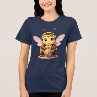 Golden Bumblebee in Bloom Dance.10 トライブレンドＴシャツ