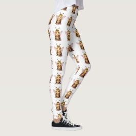 Golden Bumblebee in Bloom Dance.10 レギンス