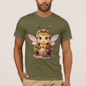 Golden Bumblebee in Bloom Dance.10 Tシャツ (正面)