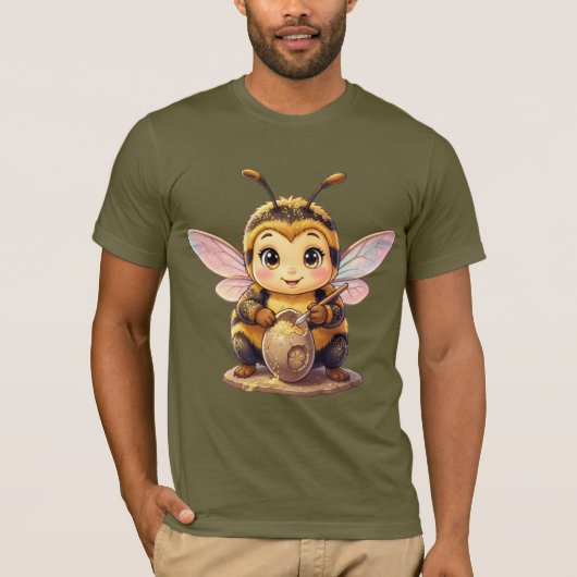 Golden Bumblebee in Bloom Dance.10 Tシャツ (正面)