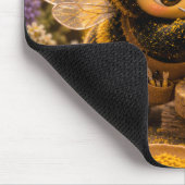 Golden Bumblebee in Bloom Dance.11 マウスパッド (コーナー)