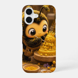 Golden Bumblebee in Bloom Dance.11 iPhone 16ケース