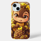 Golden Bumblebee in Bloom Dance.12 Case-Mate iPhoneケース (裏面)