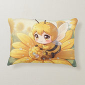 Golden Bumblebee in Bloom Dance.1 アクセントクッション (裏面)